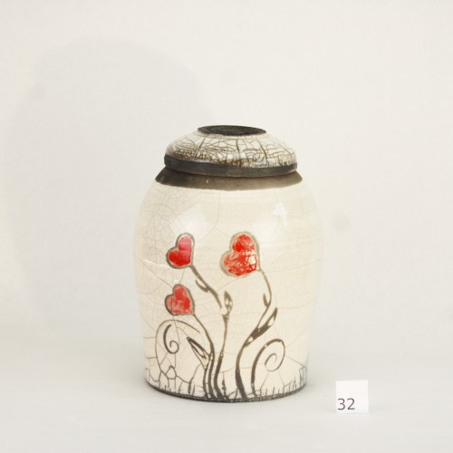 urne raku 32