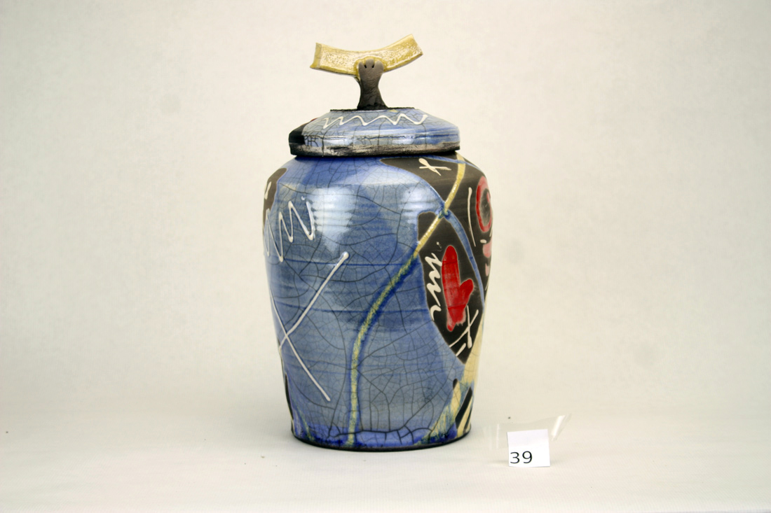 Urne Raku N°39 - 4L Urne Raku N°39 - 4L